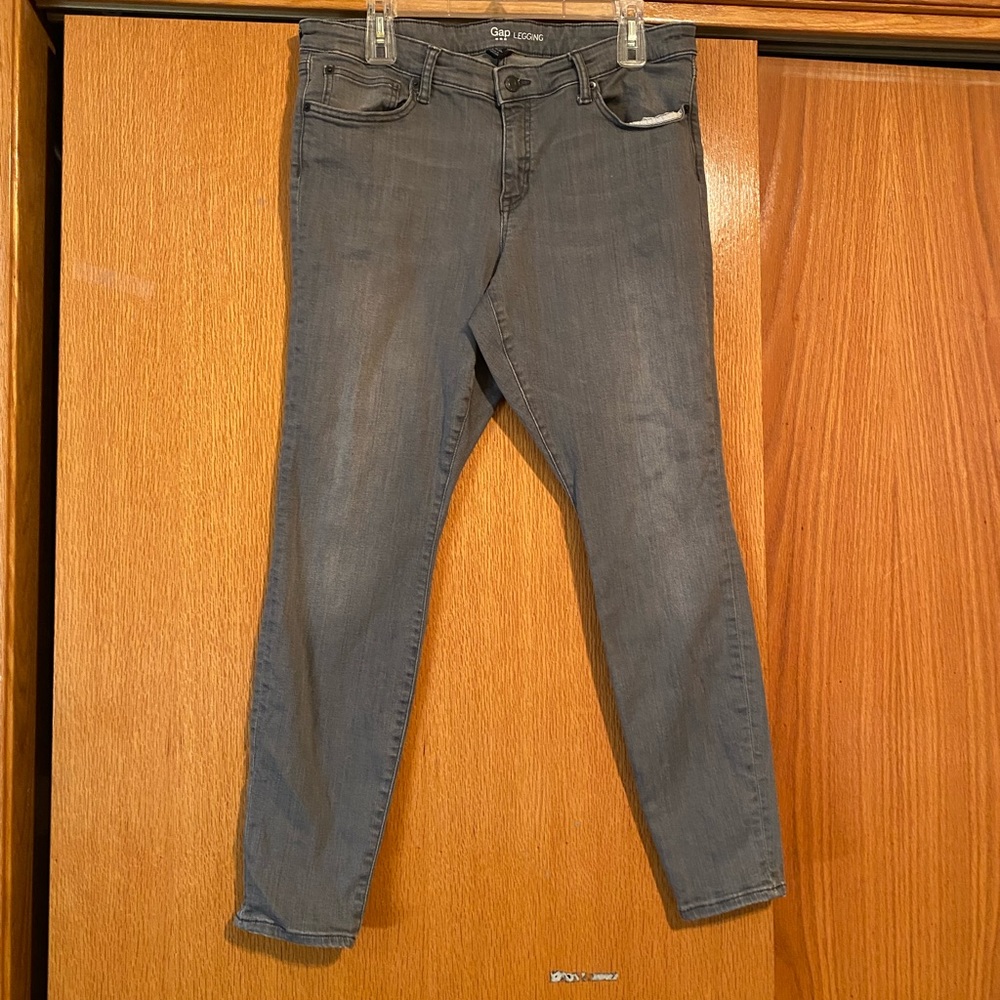 Gray denim Gap leggings